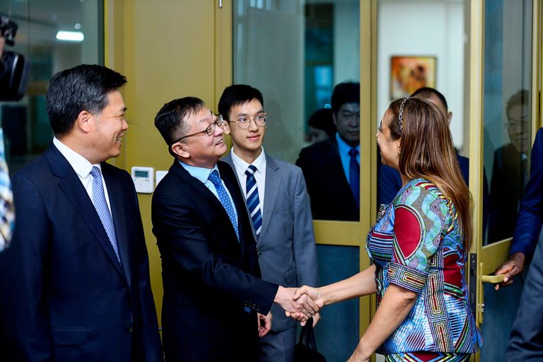 Audience avec le Vice-Ministre du Commerce de la Chine