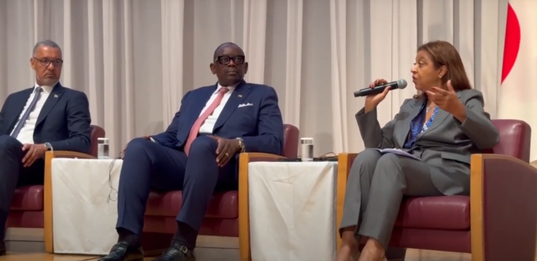 Forum d’affaires RDC–Japon : Intervention de Madame la Ministre déléguée Bestine Kazadi au Forum d’affaires RDC–Japon à Osaka